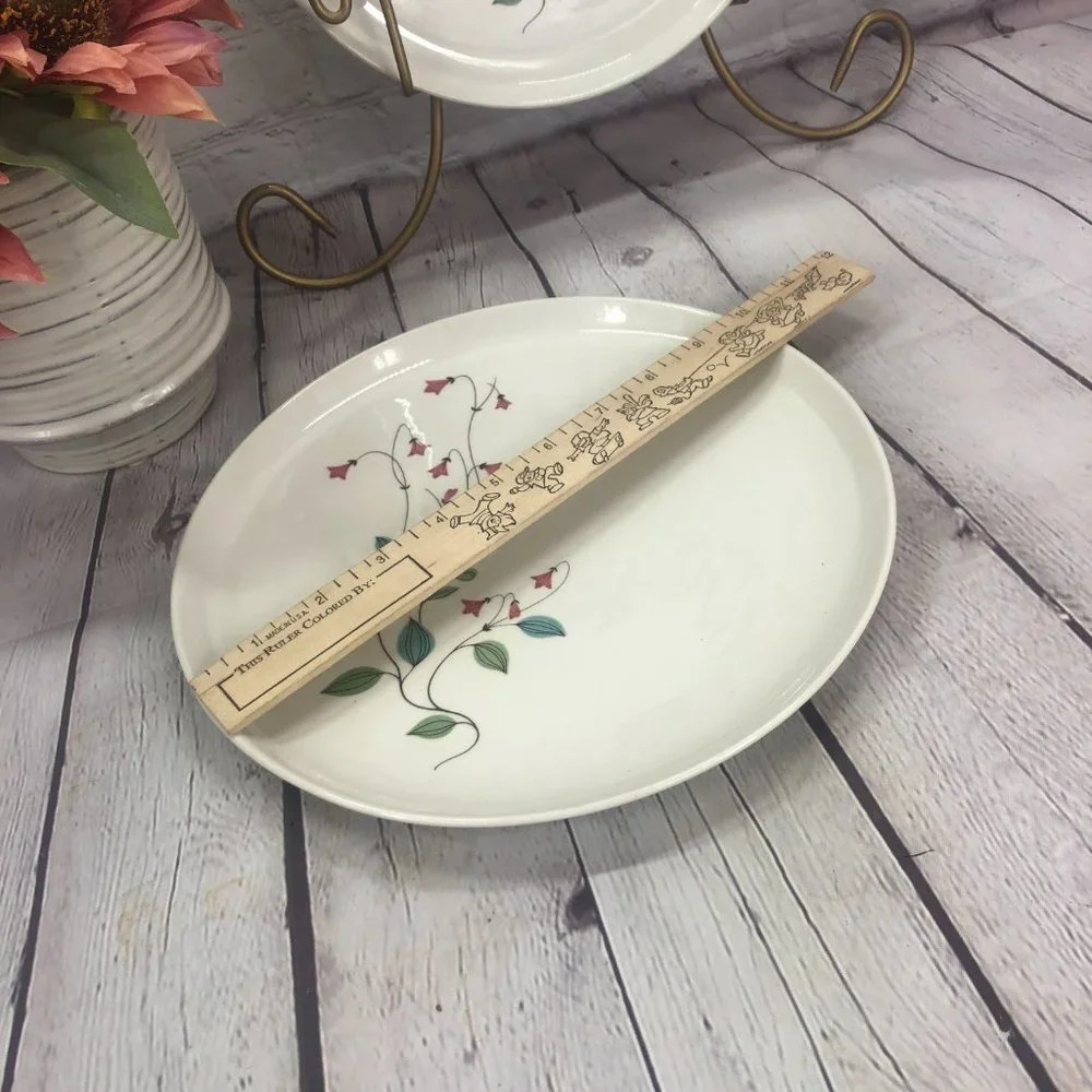 vintage Winsome by Franciscan set of two dinner plates cottagecore floral - Picture 3 of 7